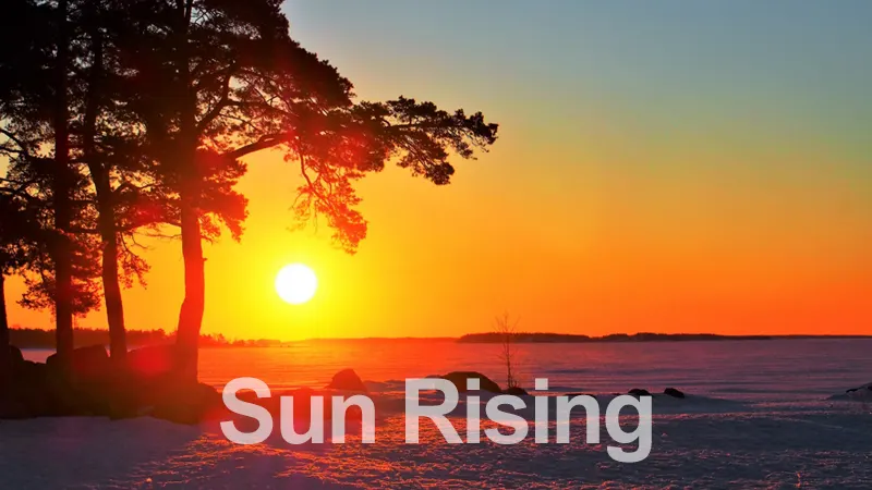 List of Beautiful Sun Rising Images collection