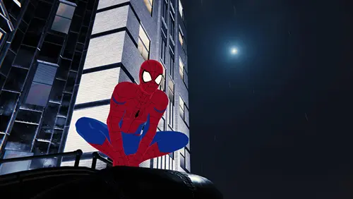 spiderman anime pic